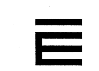 E logo