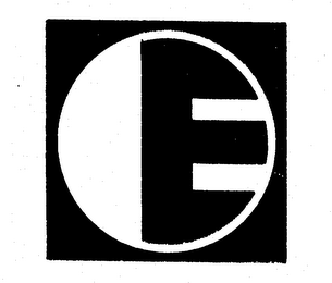 E logo