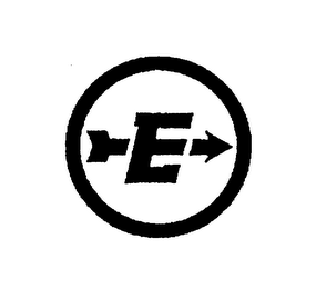 E logo