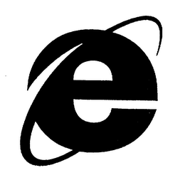E logo
