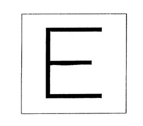 E logo