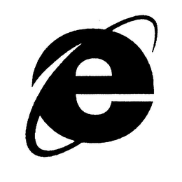 E logo