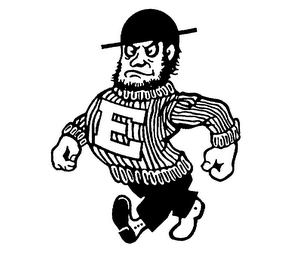 E logo