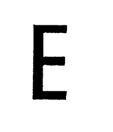 E logo