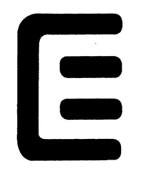 E logo