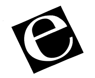 E logo