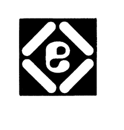 E logo