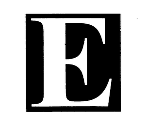 E logo