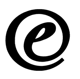 E logo