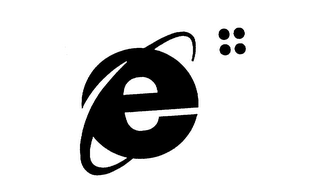 E logo