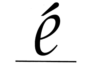 E logo