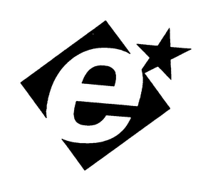 E logo