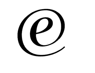 E logo