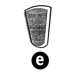 E logo