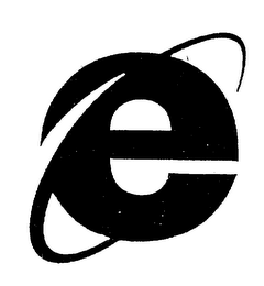 E logo