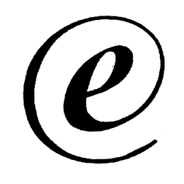 E logo