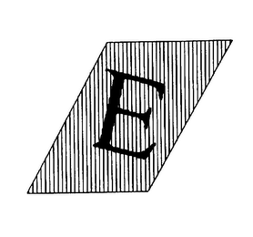 E logo