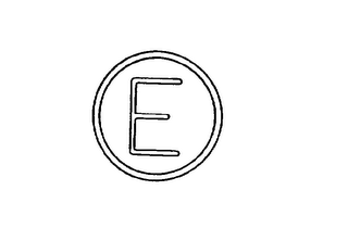 E logo
