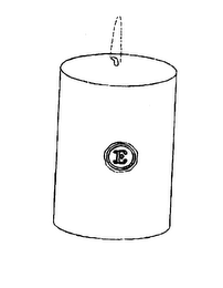 E logo