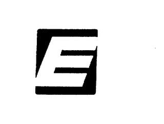 E logo