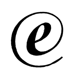 E logo