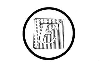 E logo