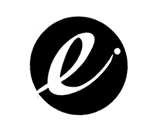 E logo