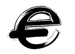 E logo