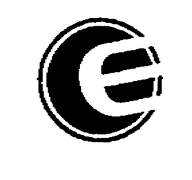 E logo