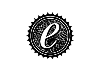 E logo