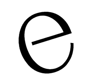 E logo