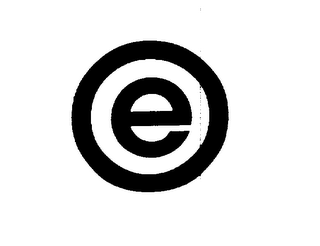 E logo