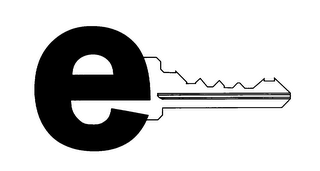 E logo