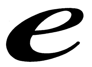 E logo