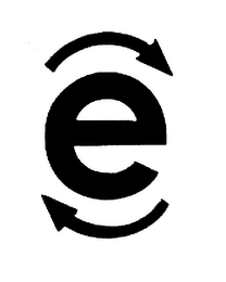 E logo