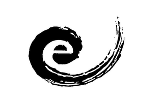 E logo