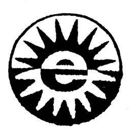 E logo