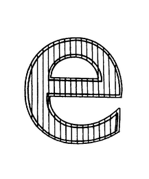 E logo