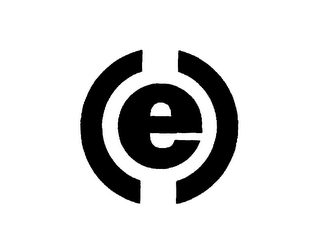 E logo