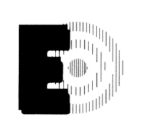 E logo