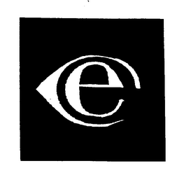 E logo