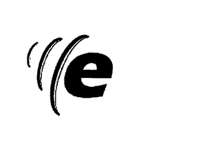 E logo