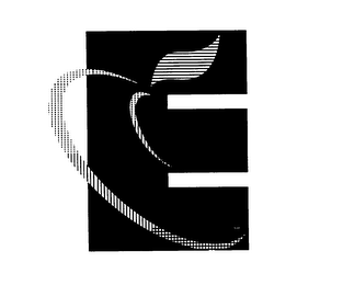 E logo