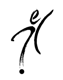 E logo