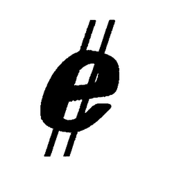 E logo