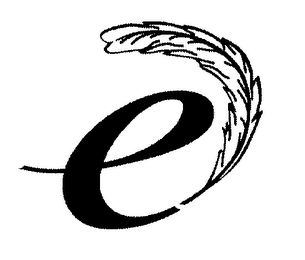 E logo