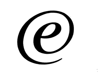 E logo