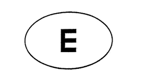 E logo