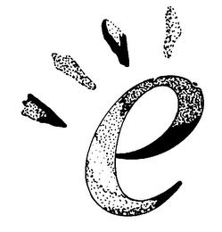 E logo