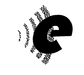 E logo